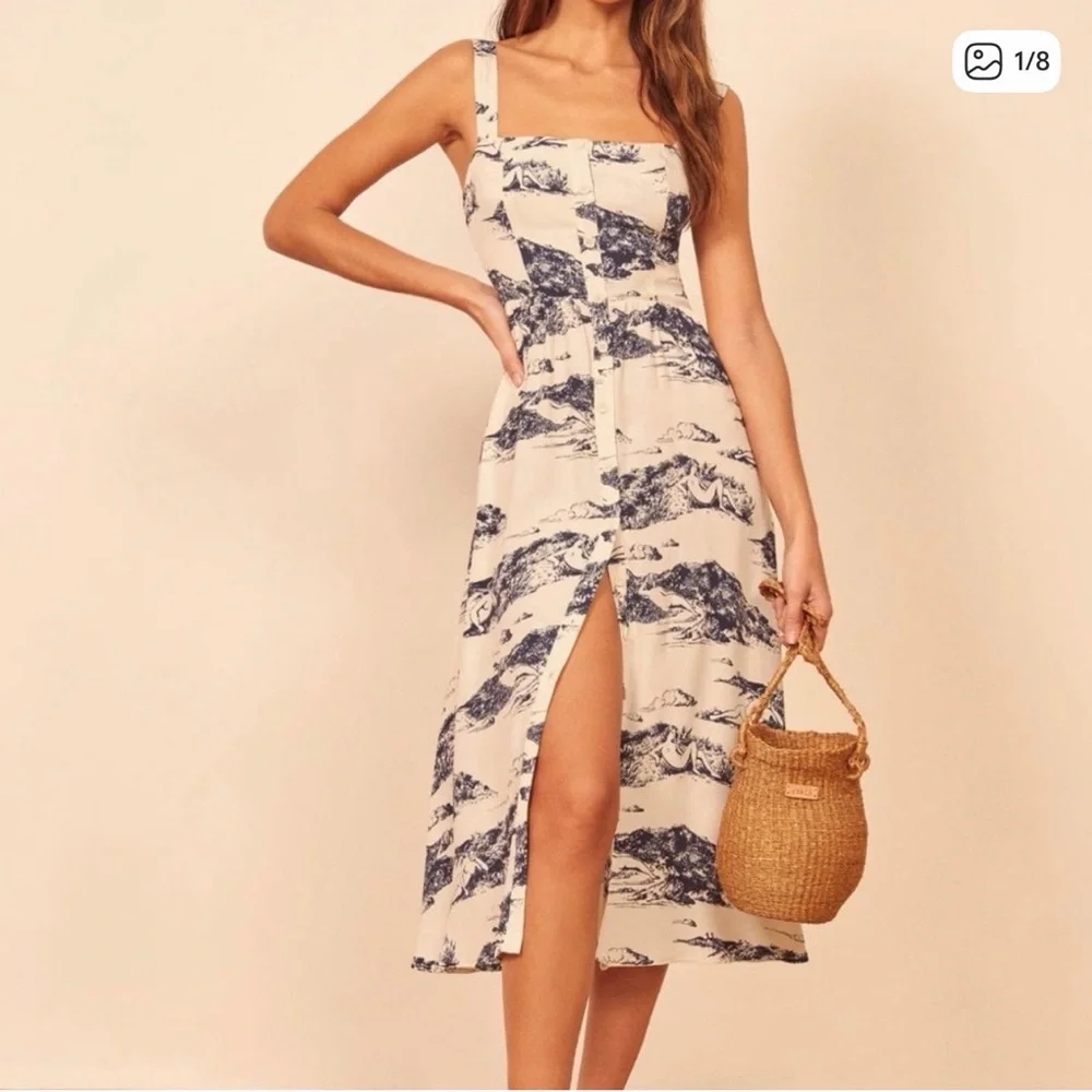 ISO Reformation Saltillo Dress in Paradiso print, size 8 or 10 - Picture 1 of 2